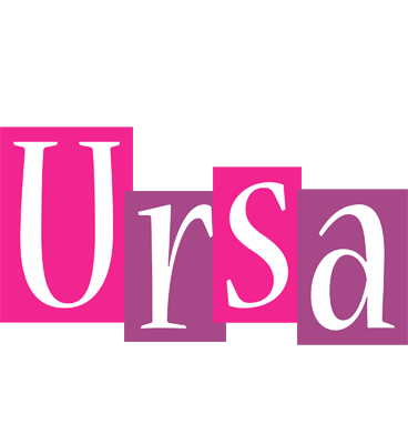 Ursa whine logo