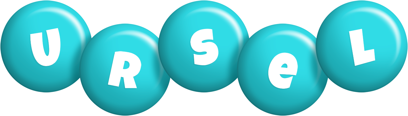 Ursel candy-azur logo