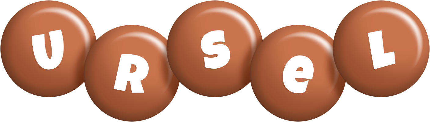Ursel candy-brown logo
