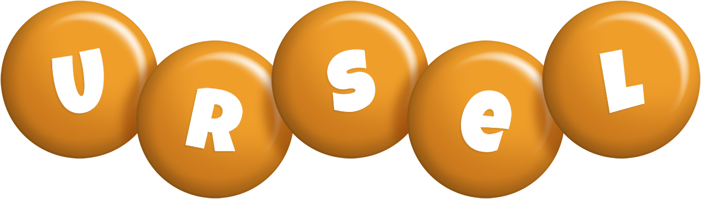 Ursel candy-orange logo