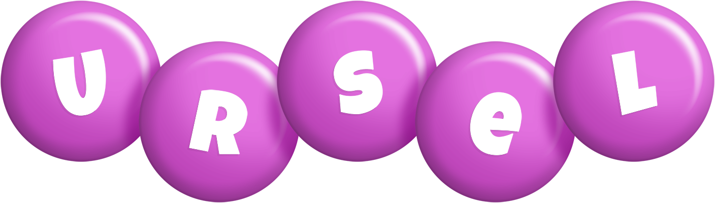 Ursel candy-purple logo