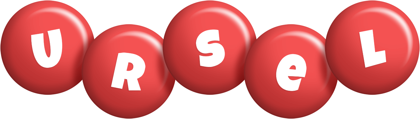 Ursel candy-red logo