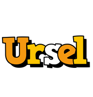 Ursel cartoon logo