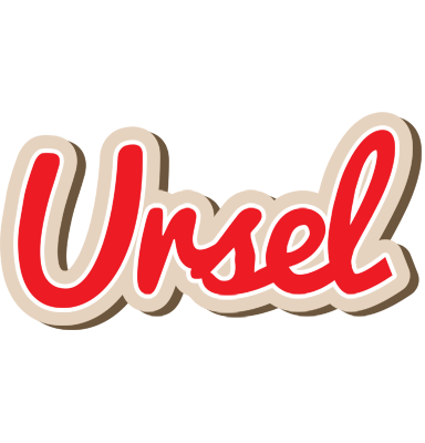 Ursel chocolate logo
