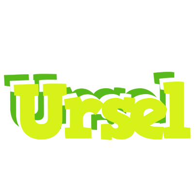 Ursel citrus logo
