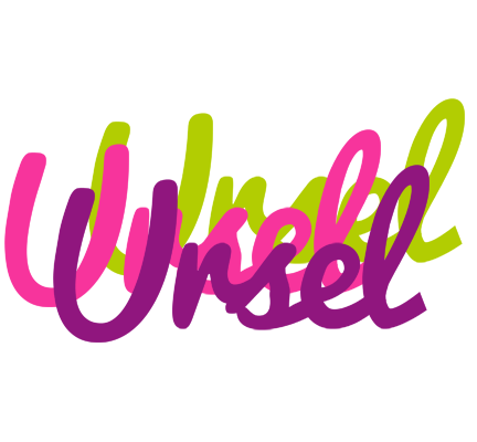 Ursel flowers logo