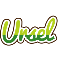 Ursel golfing logo