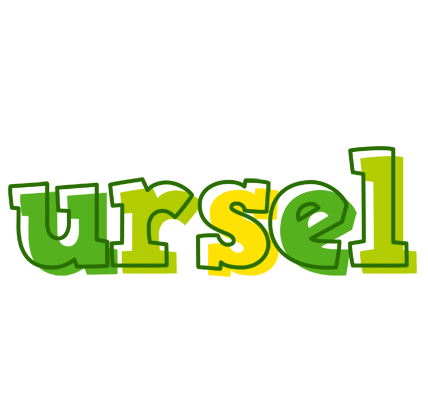 Ursel juice logo