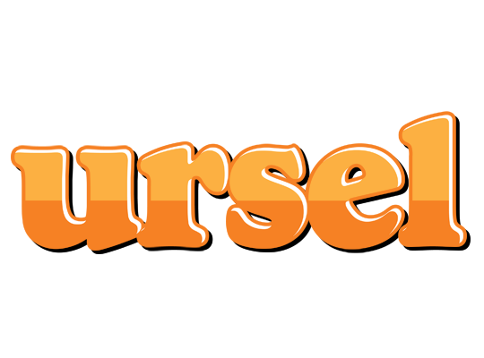 Ursel orange logo