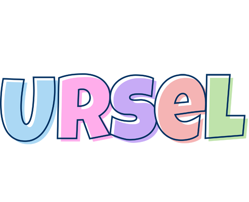 Ursel pastel logo