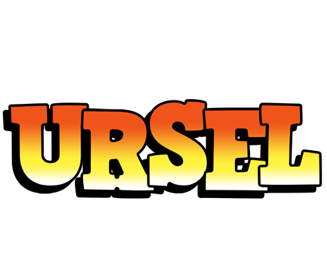 Ursel sunset logo