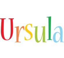 Ursula birthday logo