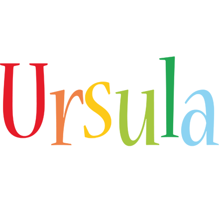 Ursula birthday logo
