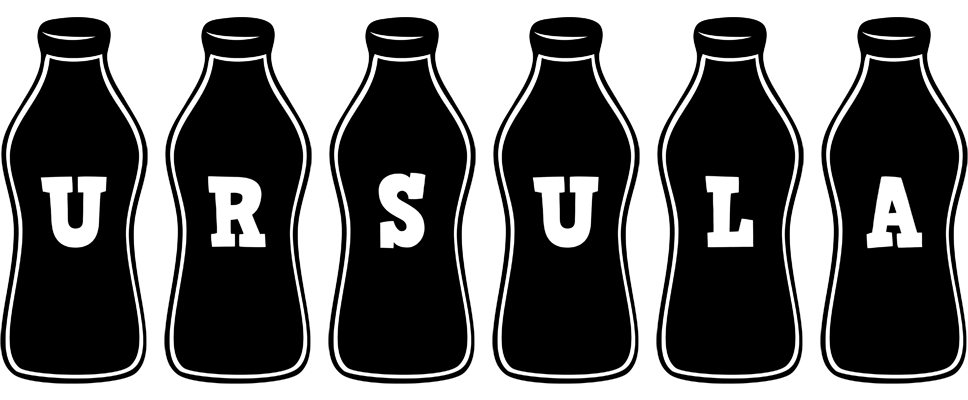 Ursula bottle logo