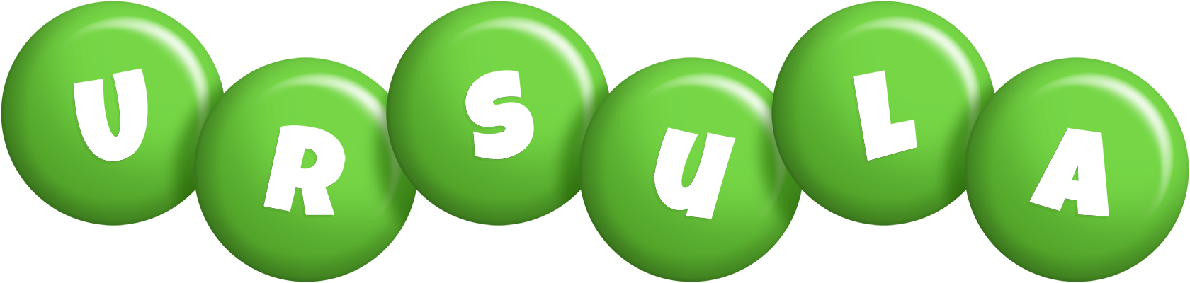 Ursula candy-green logo