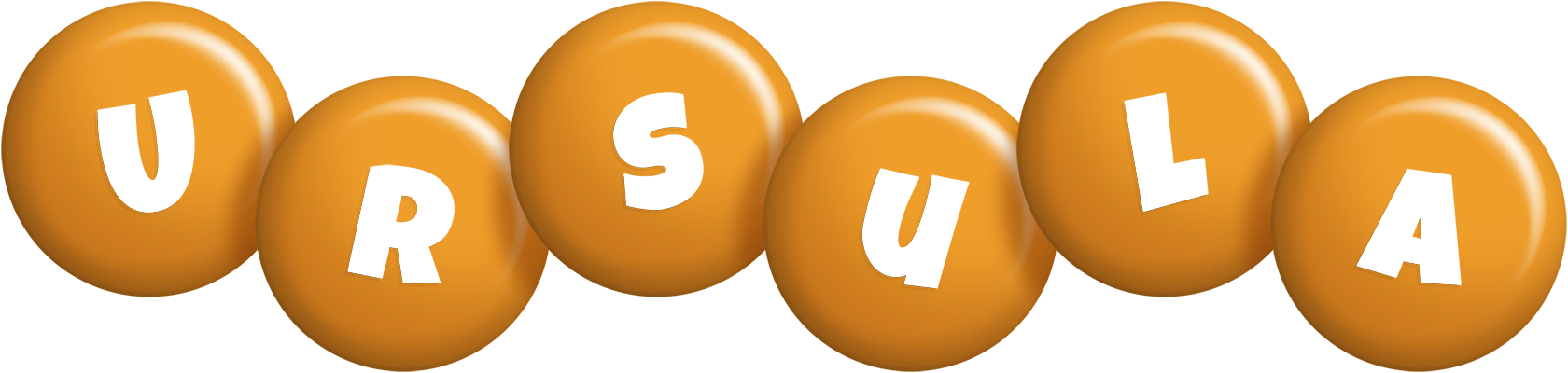 Ursula candy-orange logo