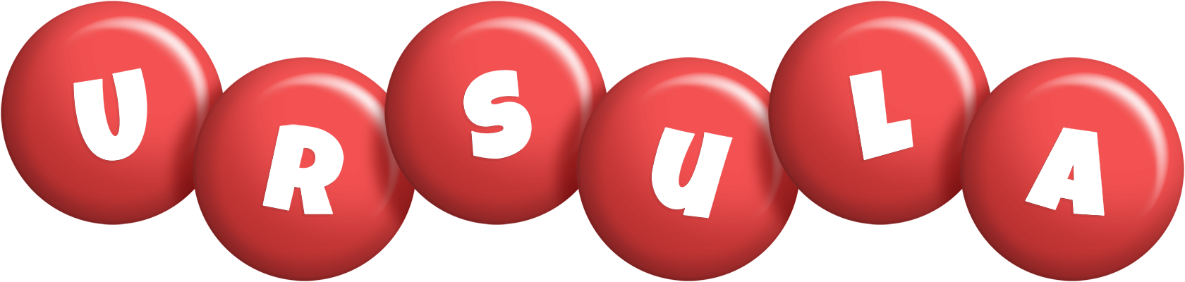 Ursula candy-red logo