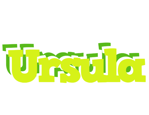 Ursula citrus logo