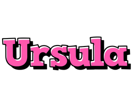 Ursula girlish logo