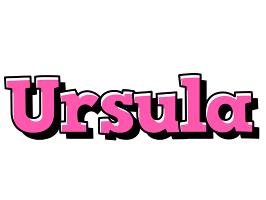 Ursula girlish logo