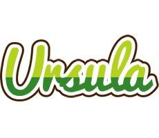 Ursula golfing logo