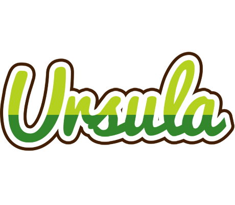 Ursula golfing logo