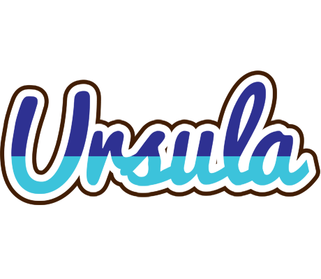 Ursula raining logo