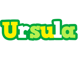 Ursula soccer logo