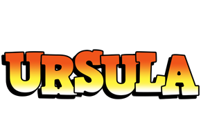 Ursula sunset logo