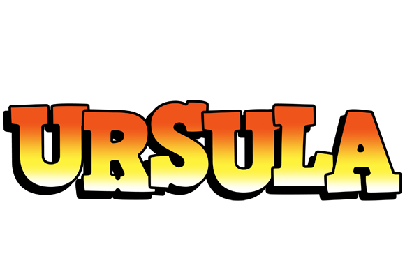 Ursula sunset logo