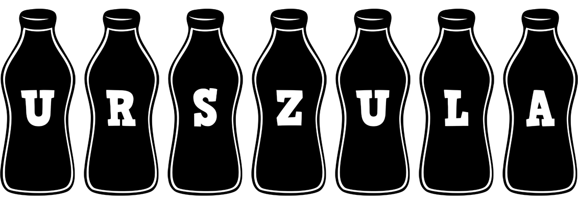 Urszula bottle logo
