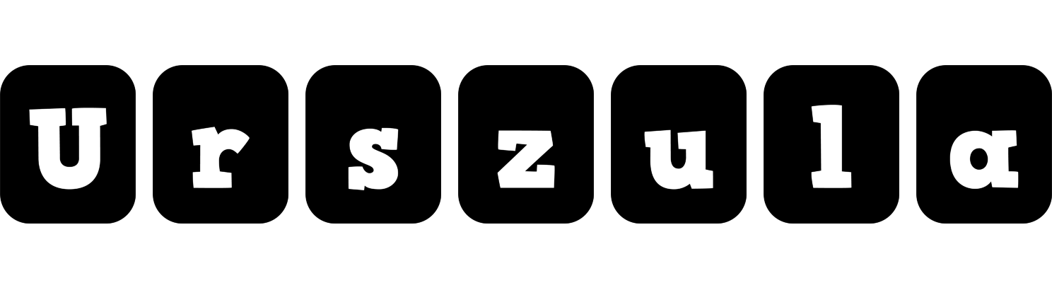 Urszula box logo