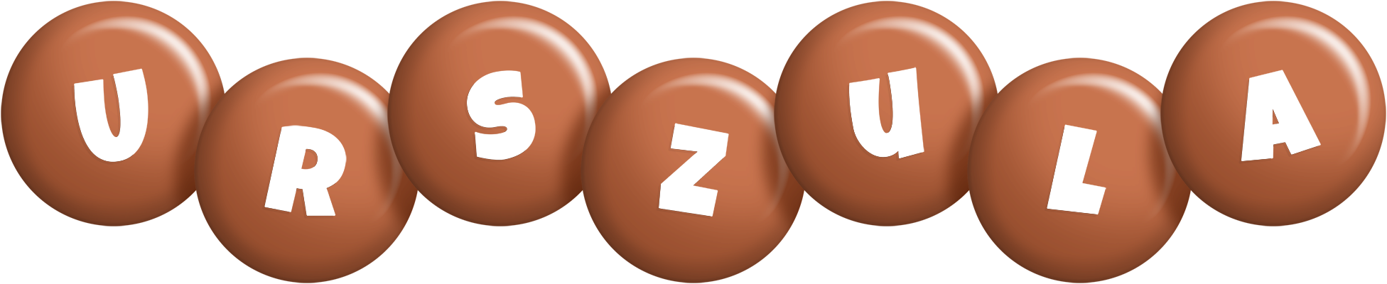 Urszula candy-brown logo