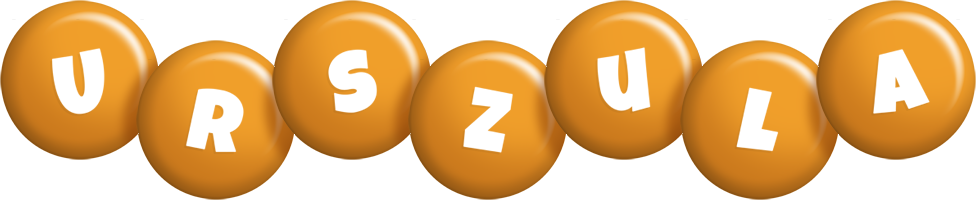 Urszula candy-orange logo