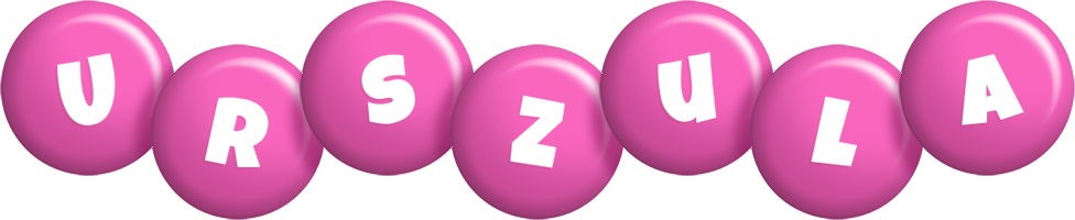 Urszula candy-pink logo