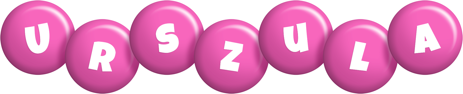 Urszula candy-pink logo