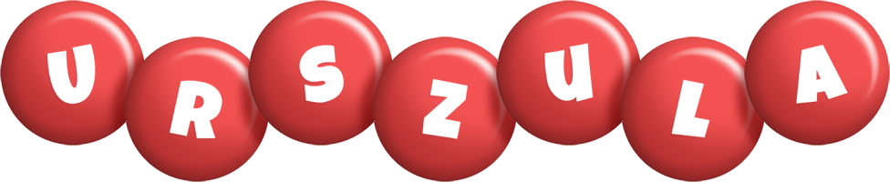 Urszula candy-red logo