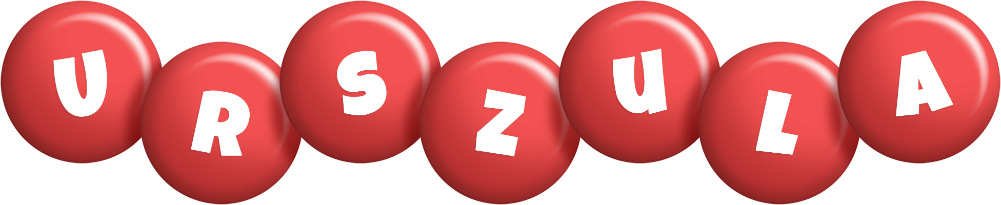 Urszula candy-red logo