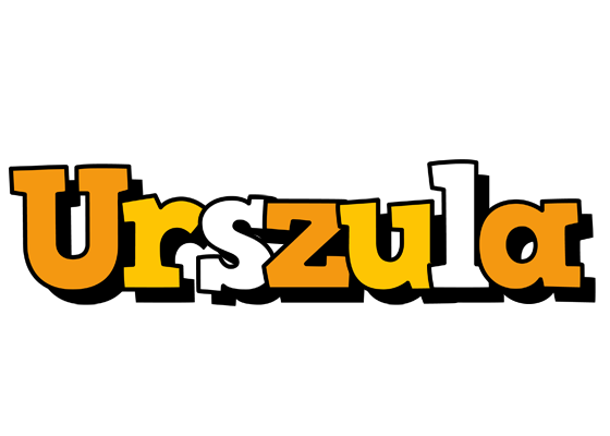 Urszula cartoon logo
