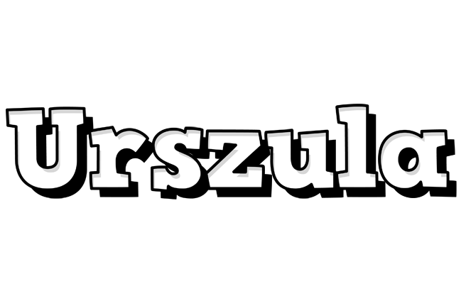 Urszula snowing logo