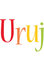 Uruj birthday logo