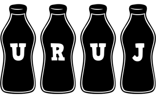 Uruj bottle logo