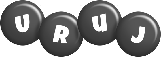 Uruj candy-black logo
