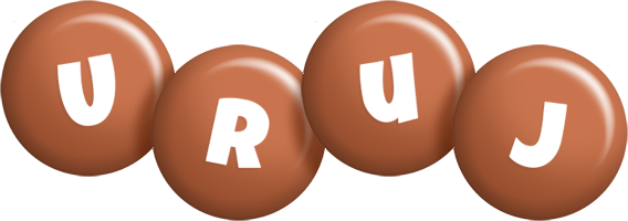 Uruj candy-brown logo