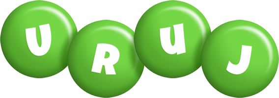 Uruj candy-green logo