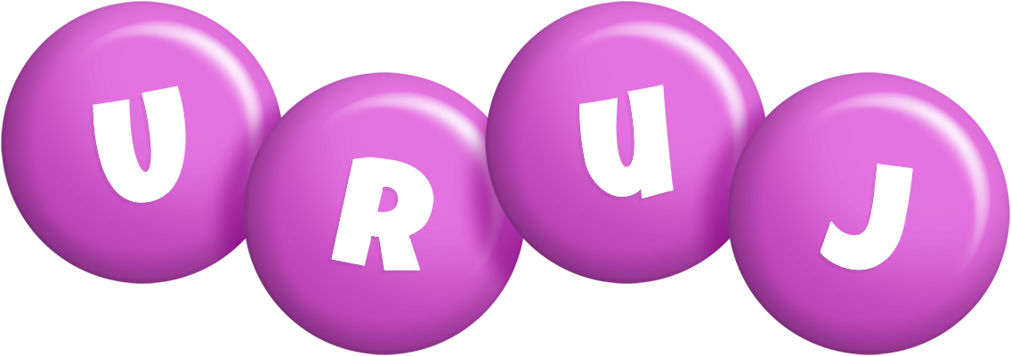 Uruj candy-purple logo