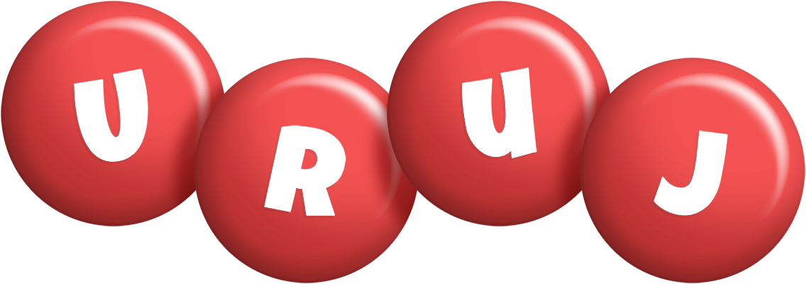 Uruj candy-red logo