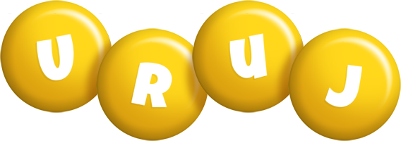 Uruj candy-yellow logo