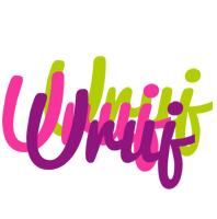 Uruj flowers logo