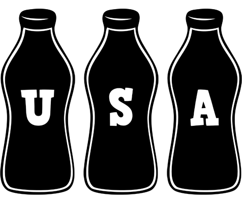 Usa bottle logo